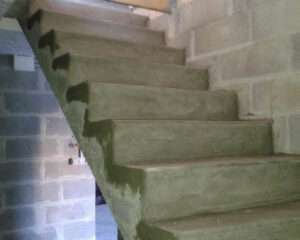 Escalier béton intérieur