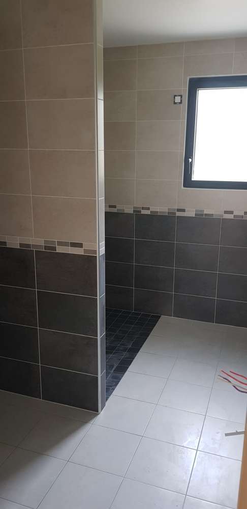 Faïence, pose de douche