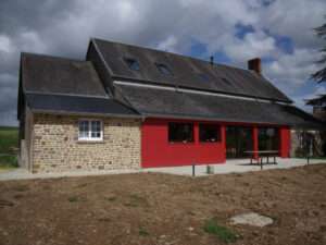 Rénovation maison en pierre, extension pierre