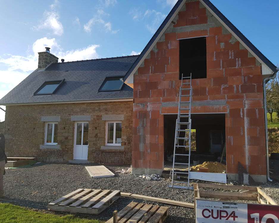 Ravalement façade, pose enduit