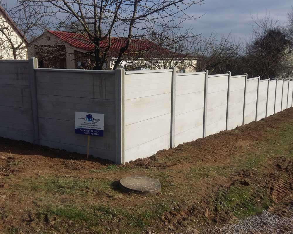 Cloture béton