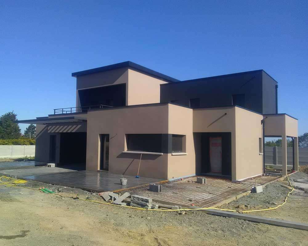Maison individuelle neuve construction