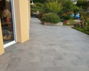 Terrasse carrelage